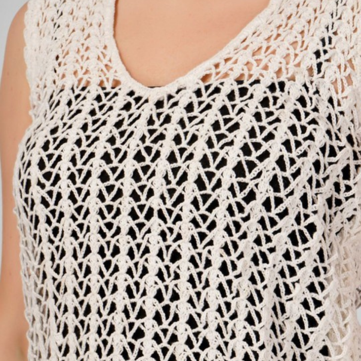 Lightweight & Breathable Crochet Top - Buy 1 Get 1 Free ♥️