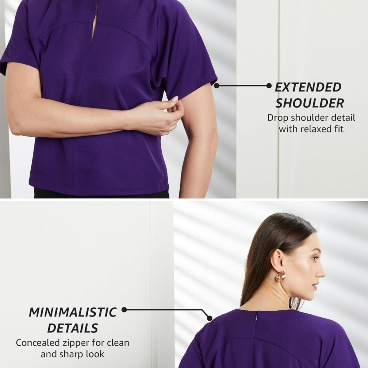 Women's Fashion: Trendy Tops to Elevate Your Everyday Look | Purple
