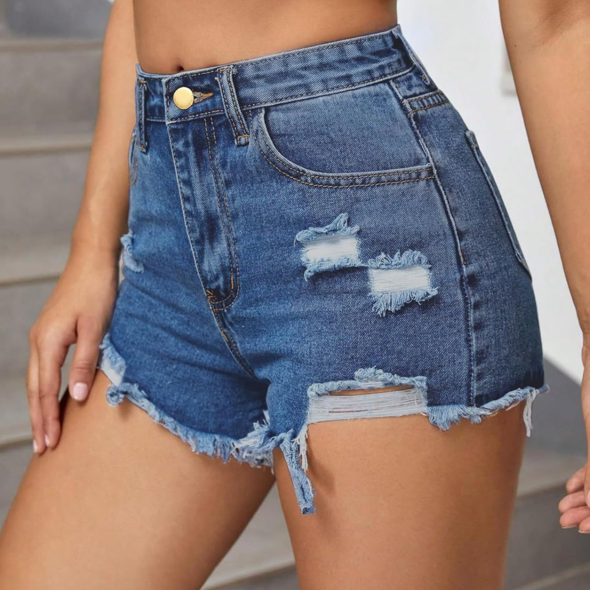 Combo Pack: 2 Women's Denim Shorts