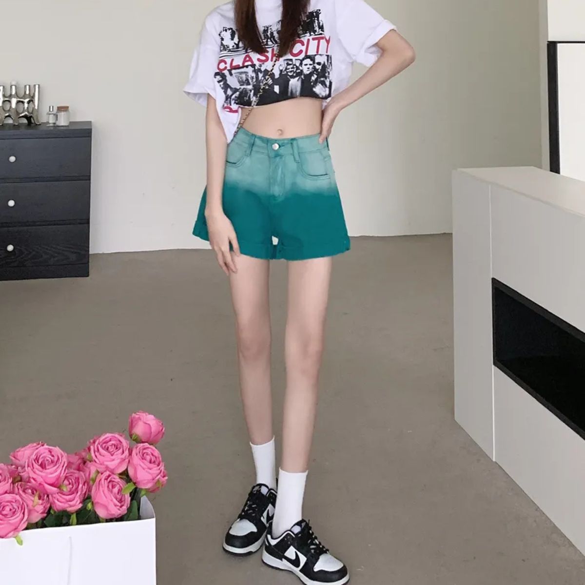 Combo Pack: 2 Women's Denim Shorts