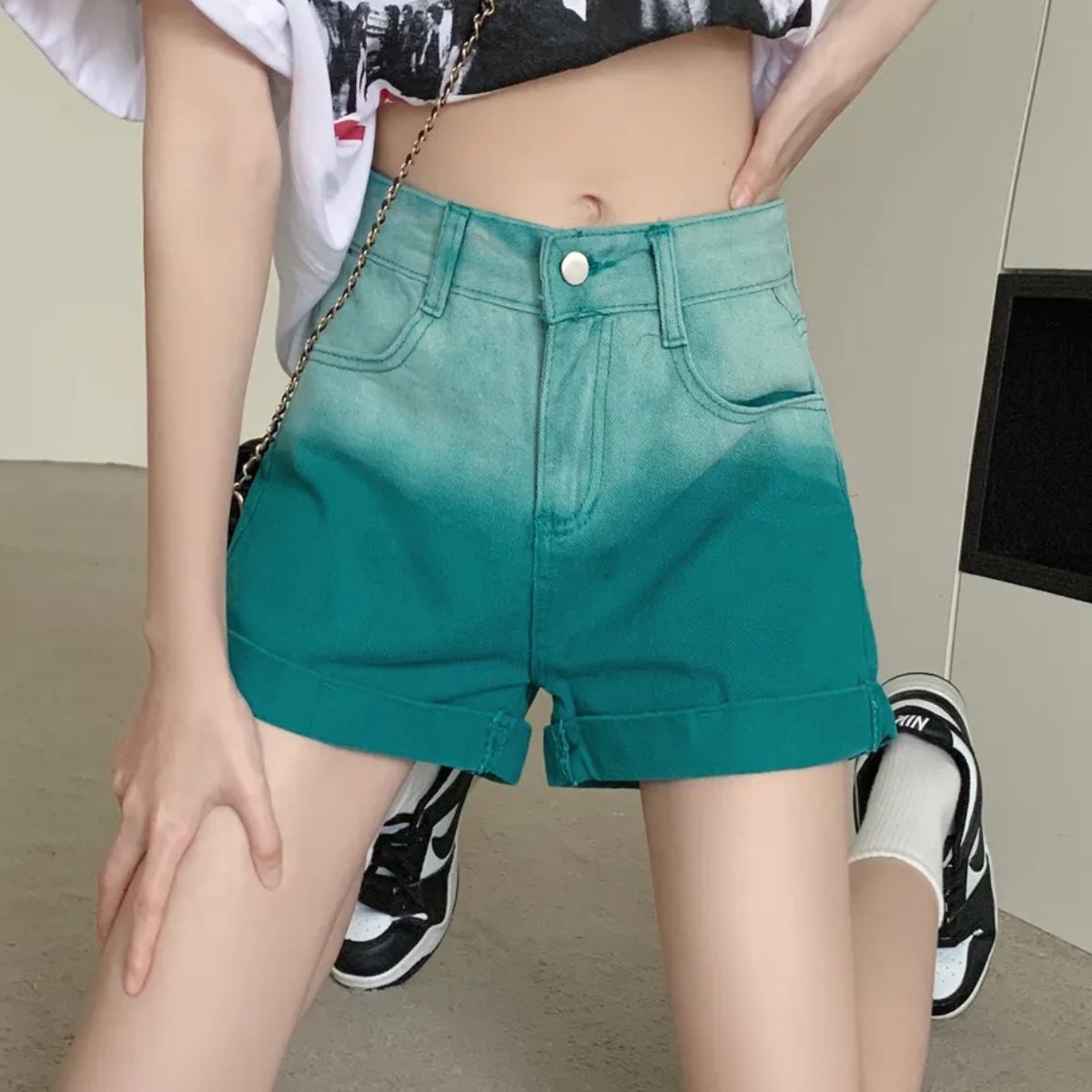 Combo Pack: 2 Women's Denim Shorts