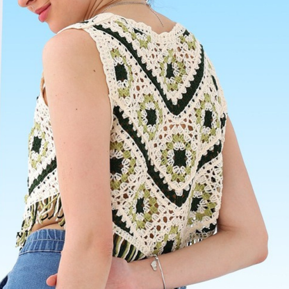 Lightweight & Breathable Crochet Top - Buy 1 Get 1 Free ♥️