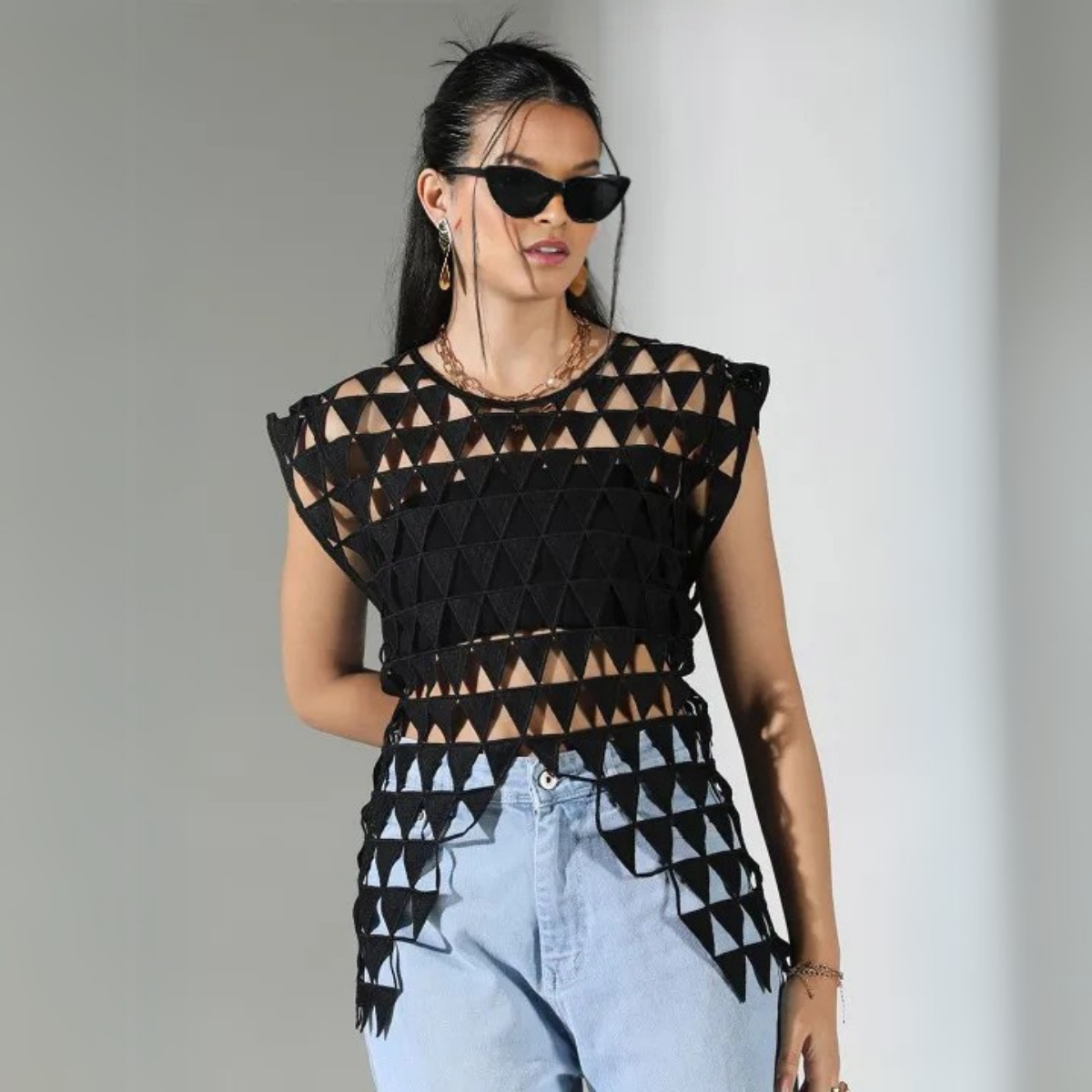 Lightweight & Breathable Crochet Top - Buy 1 Get 1 Free ♥️