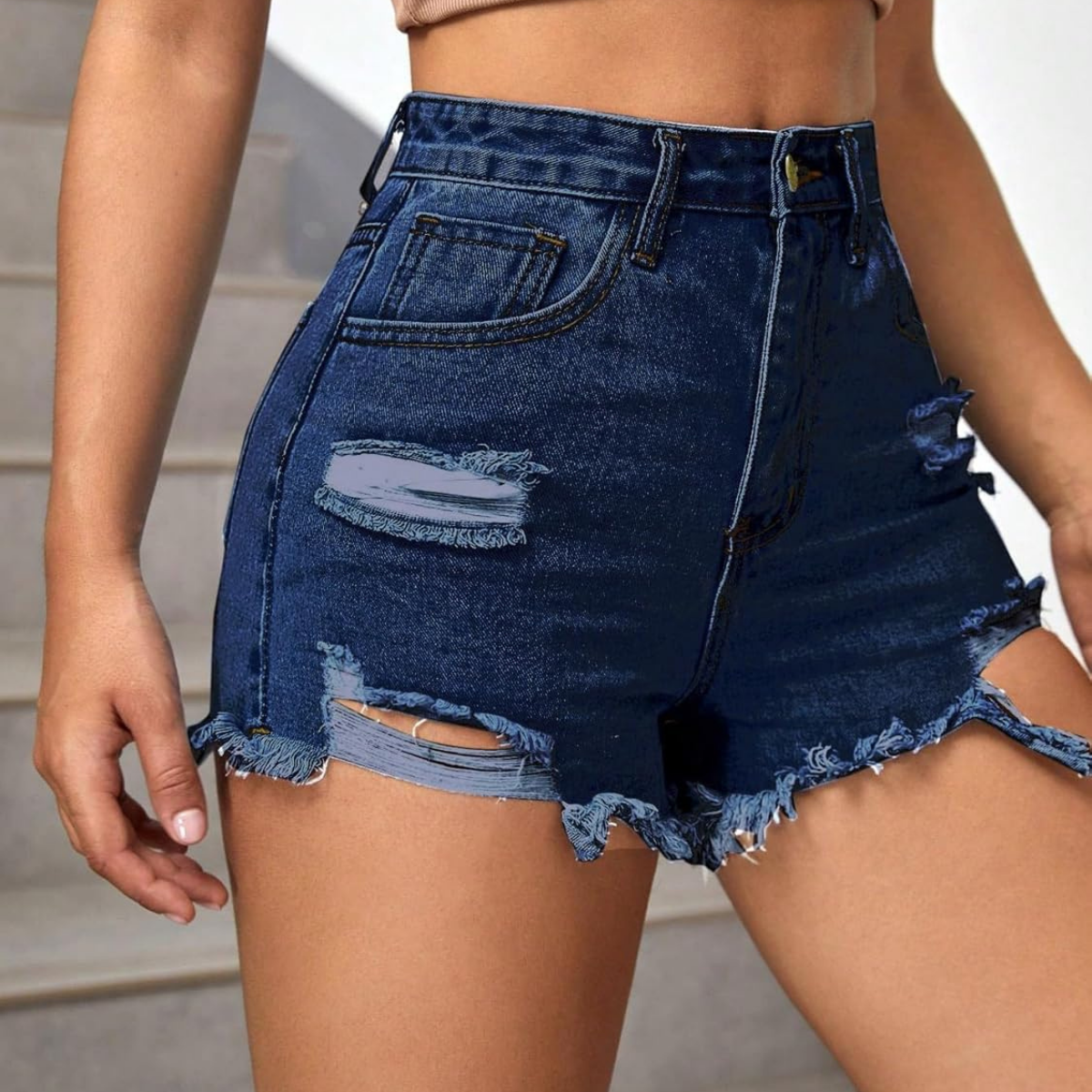 Combo Pack: 2 Women's Denim Shorts